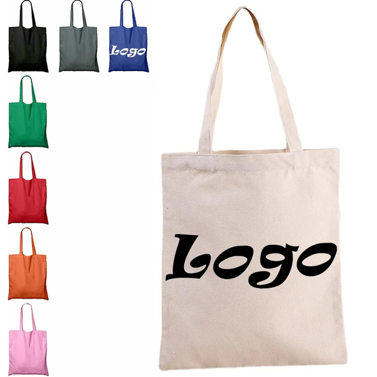 Tote Shopping Bag, custom tote bag with logo imprint 1