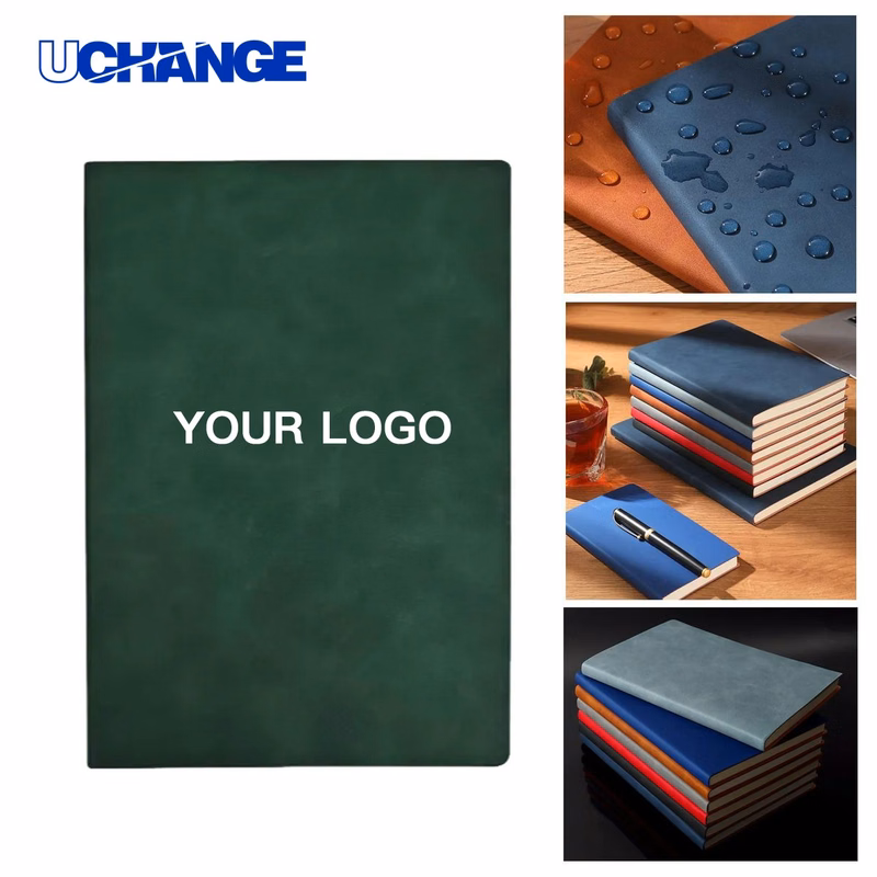PU Leather Journal Notebook with Paper Pages