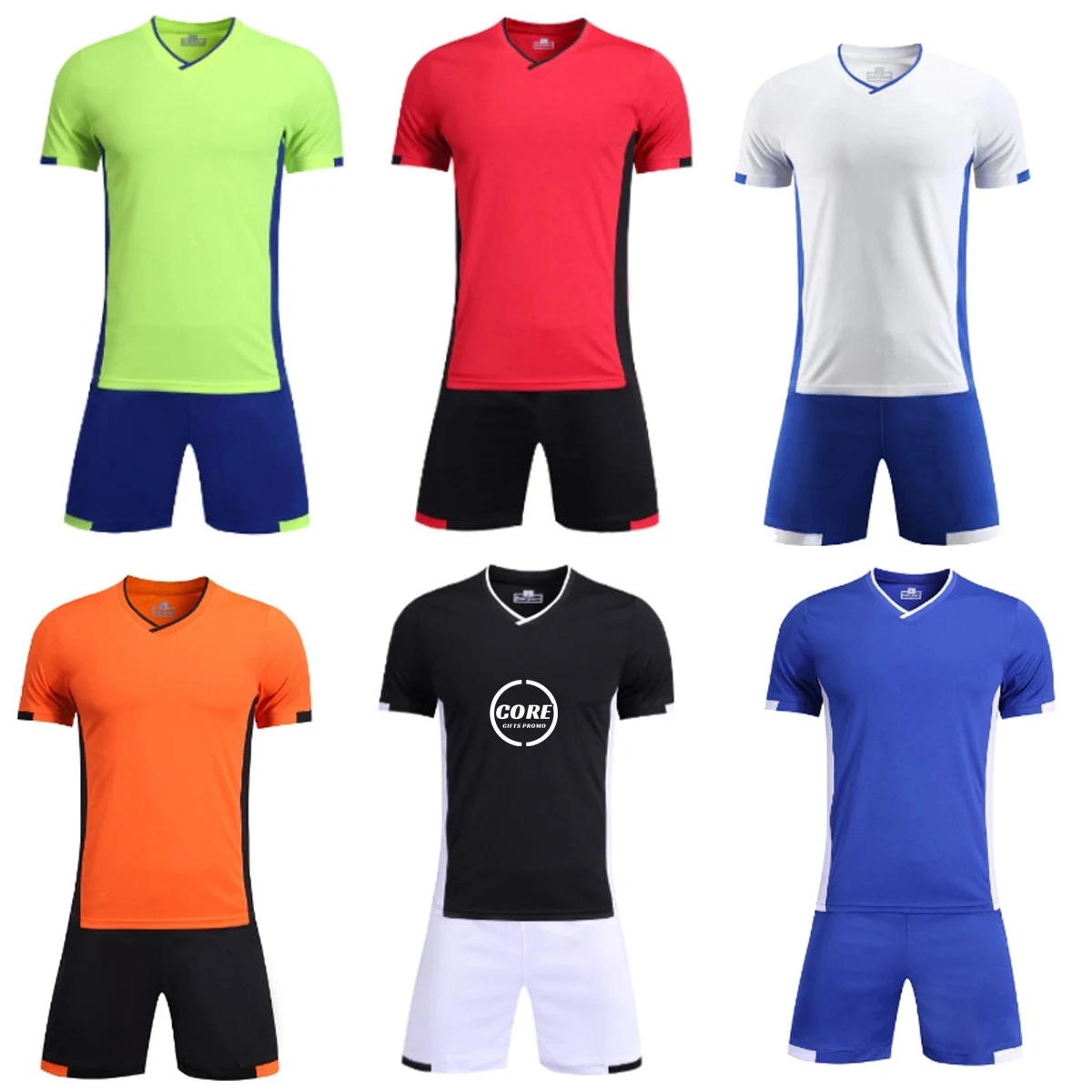 Custom Quick Dry Soccer Jerseys Sport Team Training Uniform 1