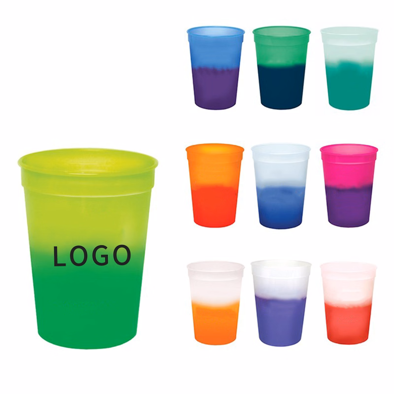 12 Oz. Mood Stadium Cup (Spot Color)