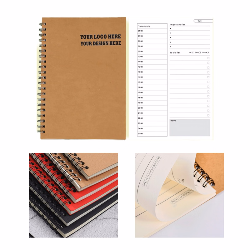 Portable Pages Kraft To - do List Notebooks