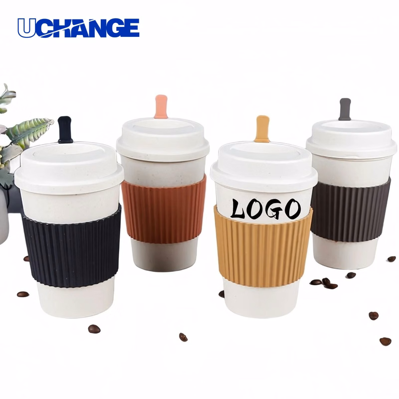 Wheat Straw Coffee Travel Mug