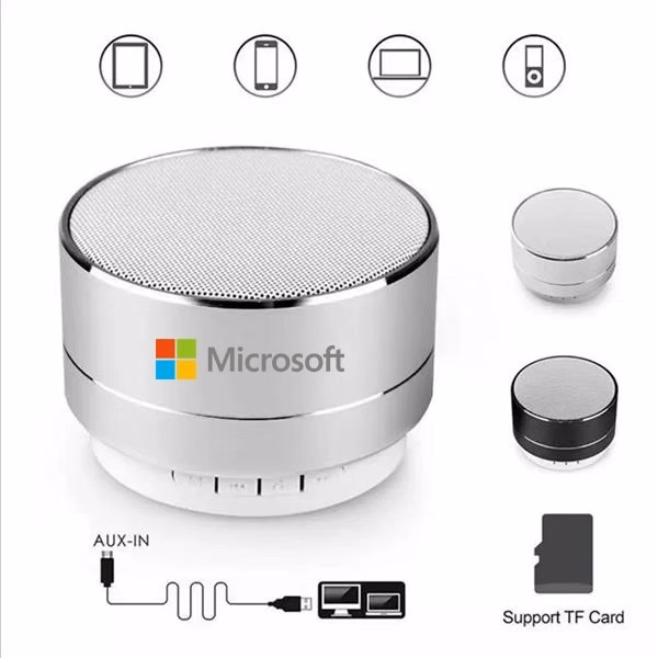 Aluminum Wireless Bluetooth Speaker with Custom Logo