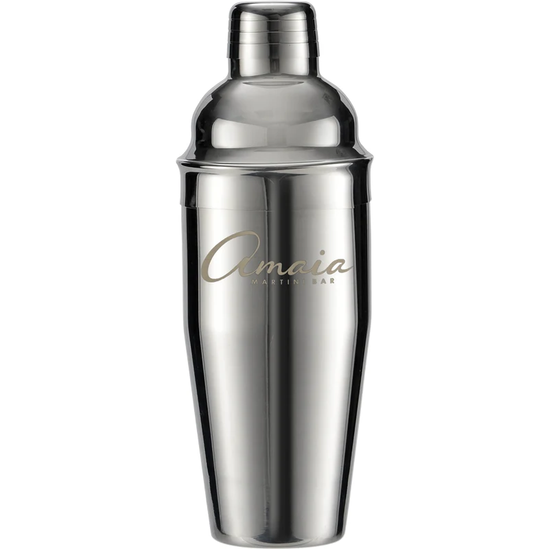 25 oz. Stainless Steel Martini Shaker - Laser Etch 1
