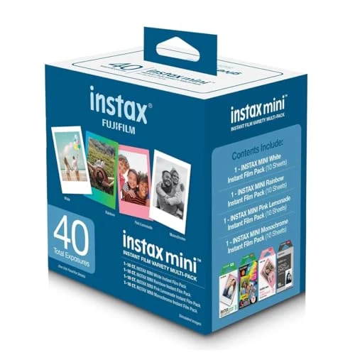 Fujifilm Instax Mini Variety Film Value Pack 40 Count 1