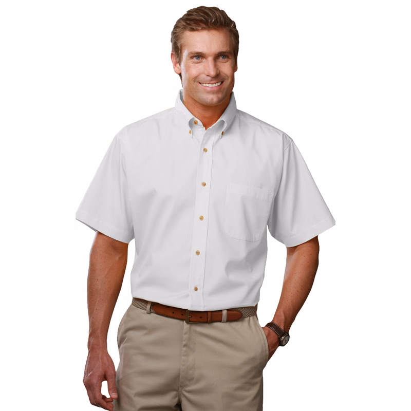 Men's Scotchgard Twill S/S Shirt