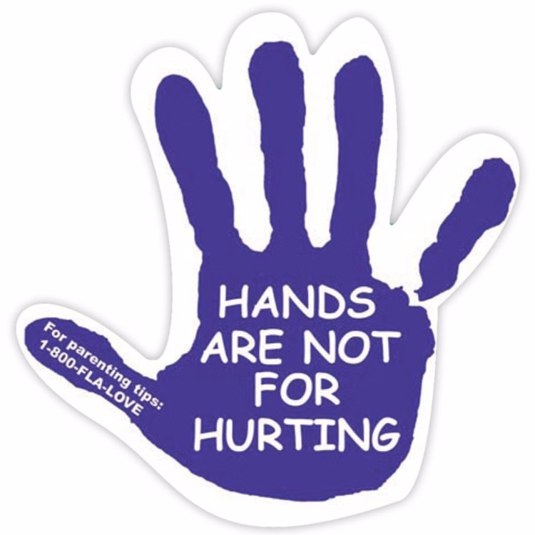Vinyl Label Full Color (3"x3") Hand Shape