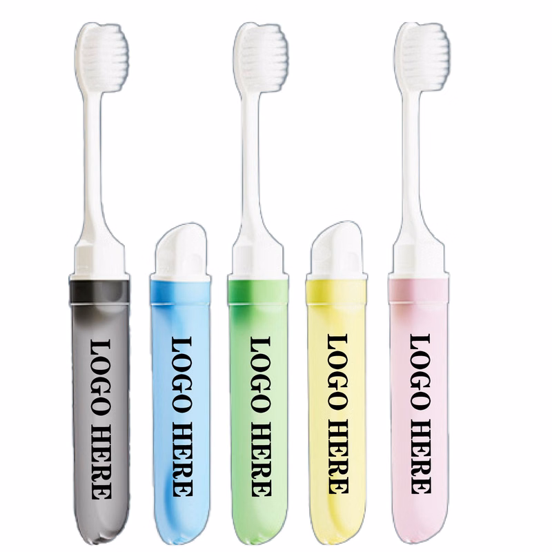 Transparent Travel Toothbrush w/Sleeve