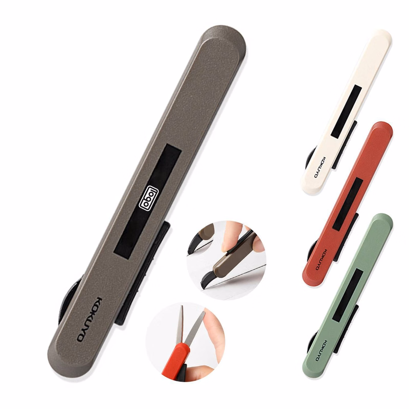 2 in 1 Portable Scissors Open Box Resin Cutter