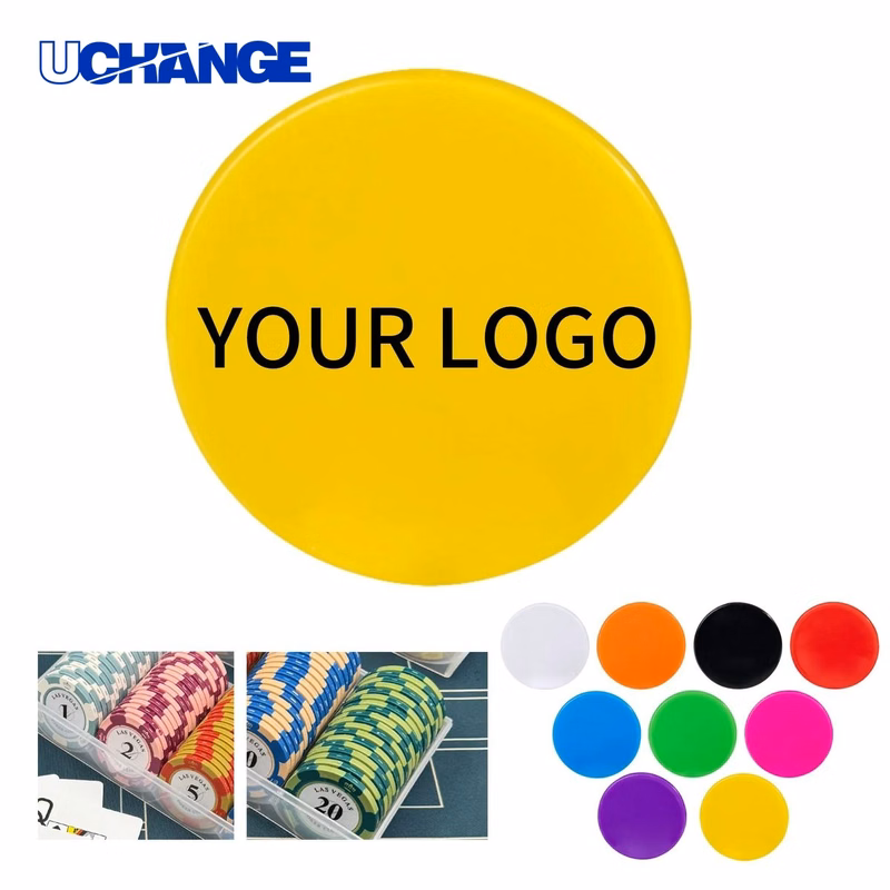 Promotional Plastic Poker Chip 1.4 Inch