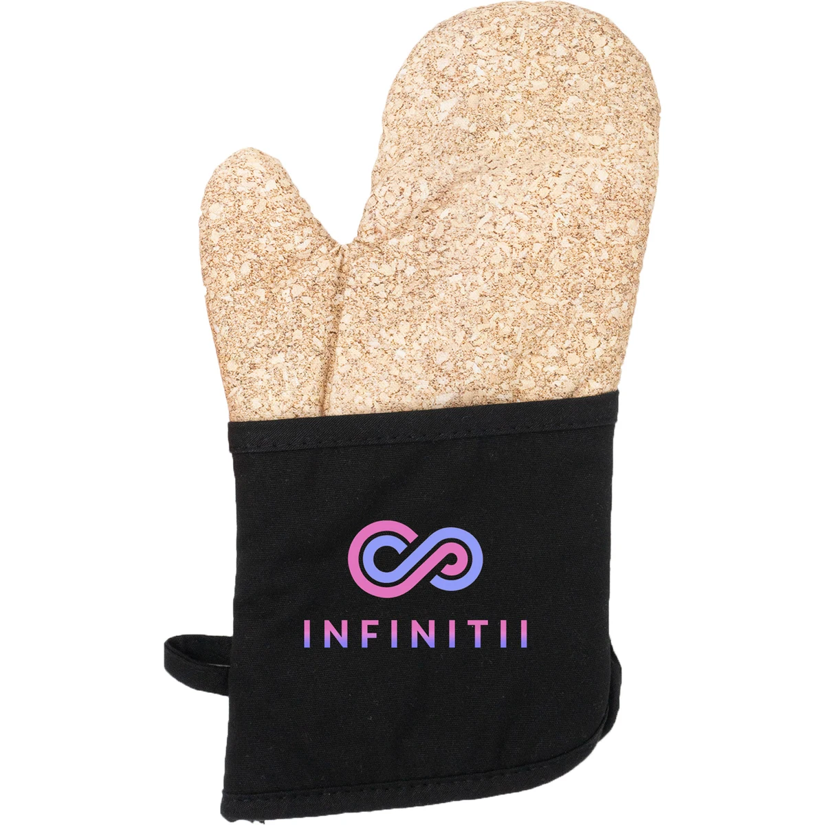 Oven Mitt with Stripes 1