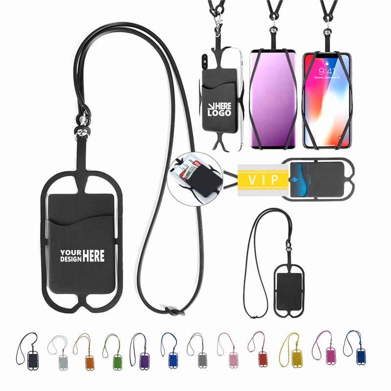 Silicone Strappy Mobile Device Pocket