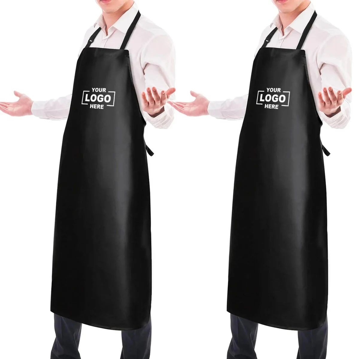 Artificial Leather Heavy Duty Chemical Work Apron 1