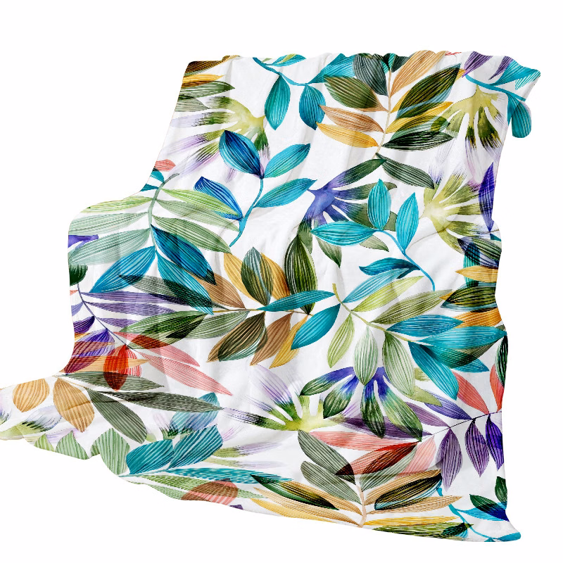 Figure Custom Blanket Digital Printing Flannel