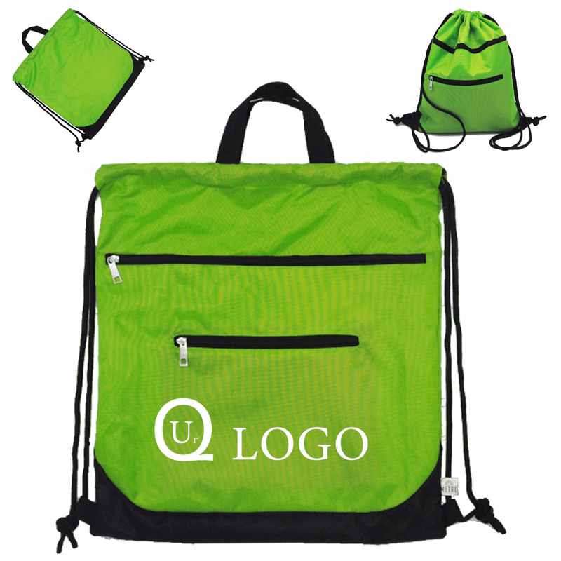 13.39X15.75 Inch Oxford Fabric Drawstring Backpack