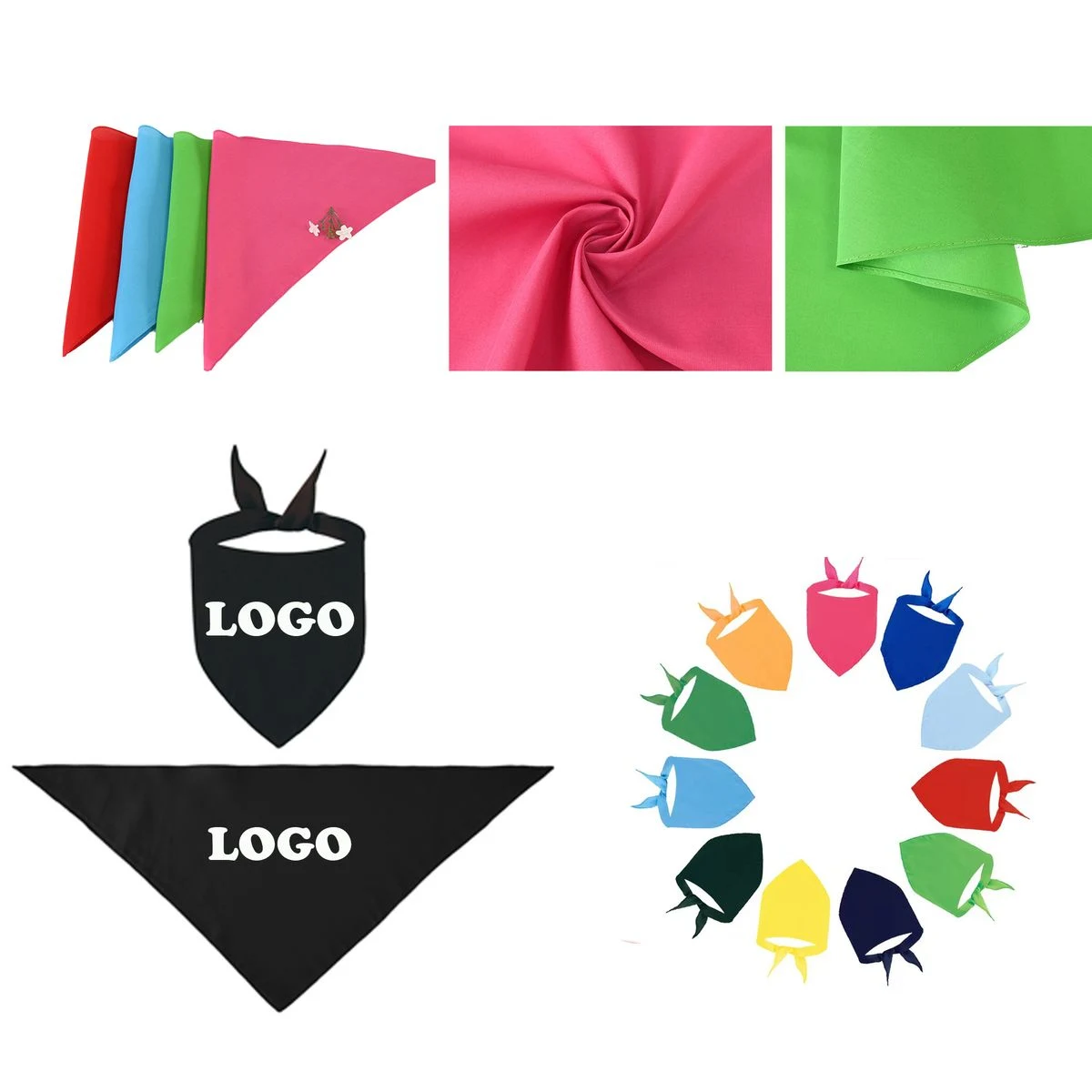 Custom Pet Scarf MOQ 50 pcs 1