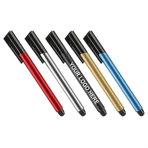 Custom 64GB Metal Stylus Pen With USB Flash Drive — 2 in 1 Dual Function Tech 1