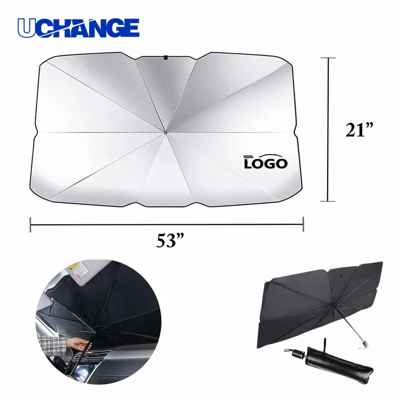 Retractable Car Sunshade Umbrella