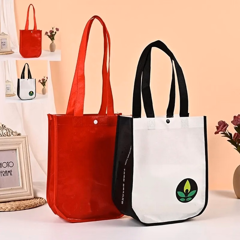 Custom Laminated Shopper Tote Bag