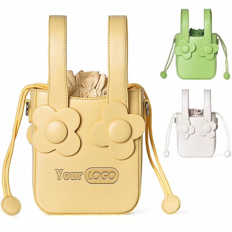 PU Leather Bucket Bags for Women