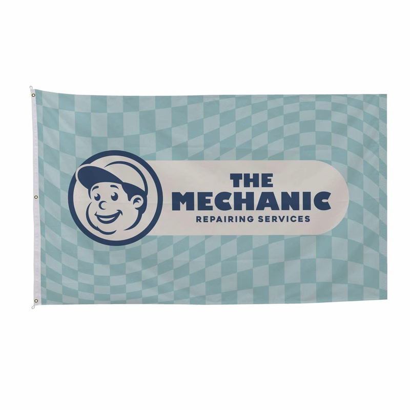 15' x 25' Nylon Flag Single-Sided