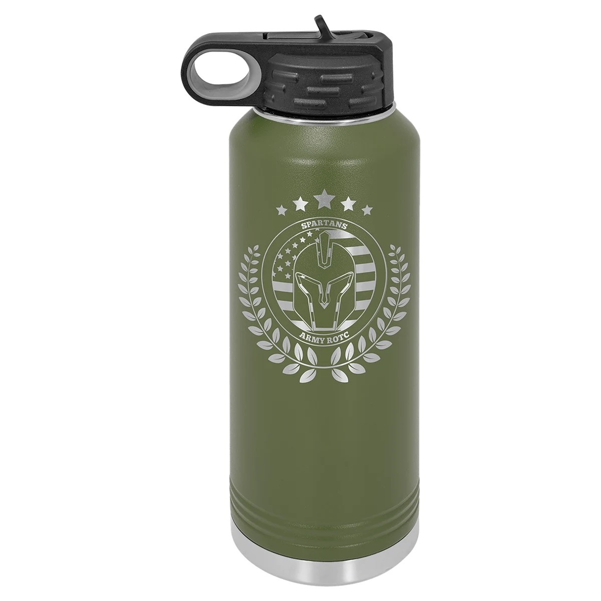 Polar Camel 40 oz. Olive Green Water Bottle 1