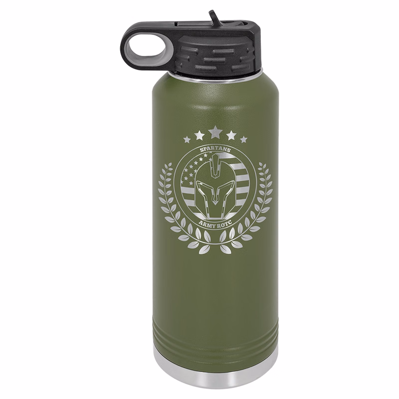 Polar Camel 40 oz. Olive Green Water Bottle