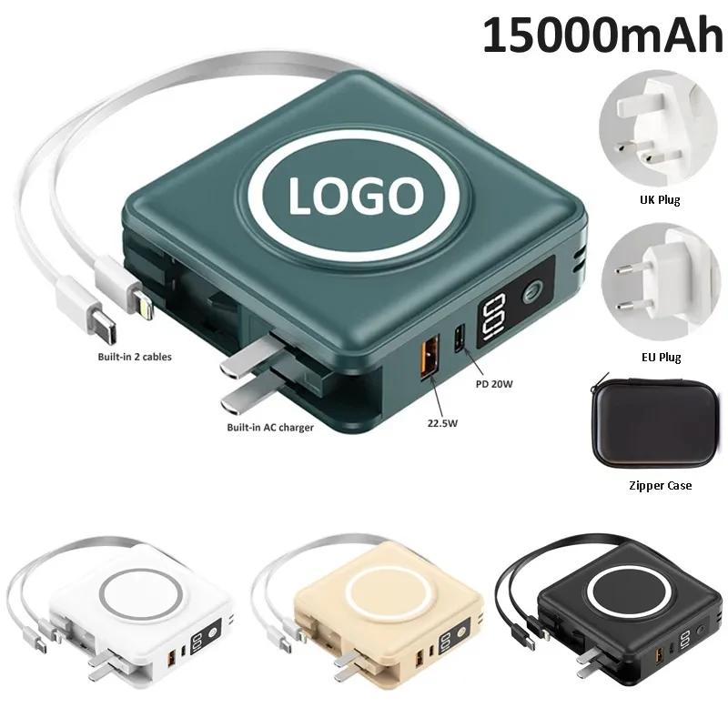 15000mAh Multifunctional Fast Charging Power Bank 1