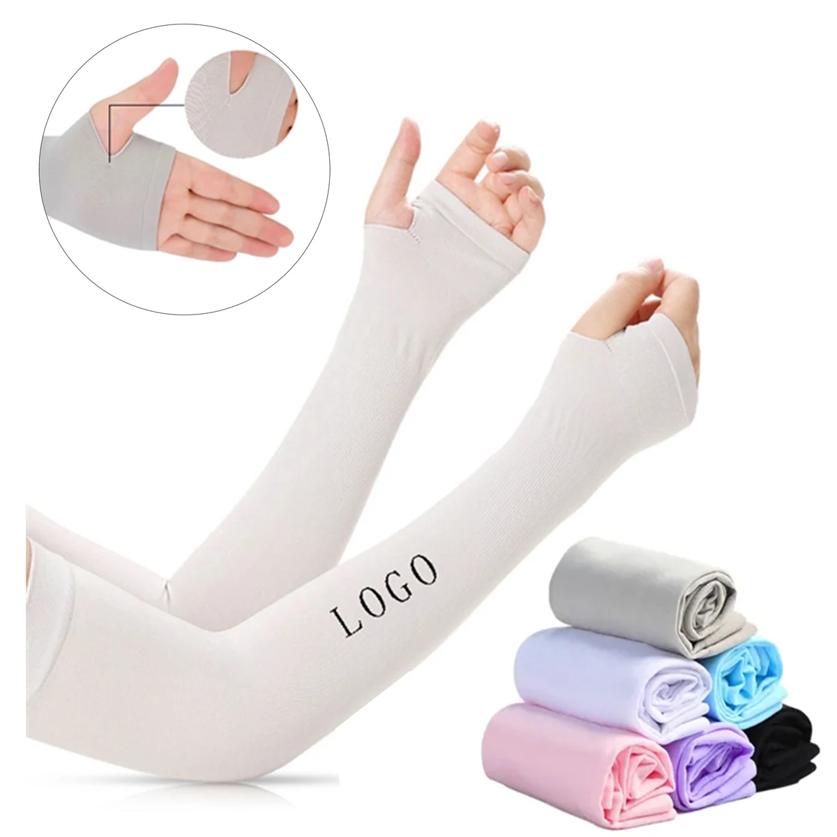 Summer Outdoor Sunscreen Ice Sleeve Protect Skin 1