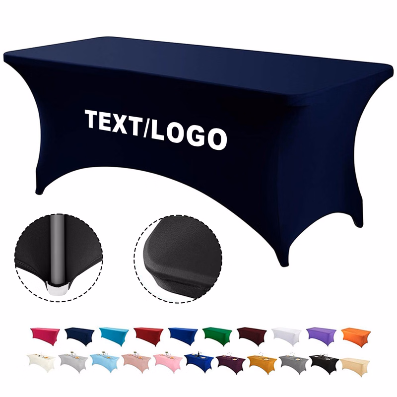 4 FT Table Cover Fitted Tablecloth Rectangular