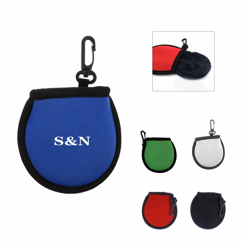 Portable Golf Ball Cleaning Pouch