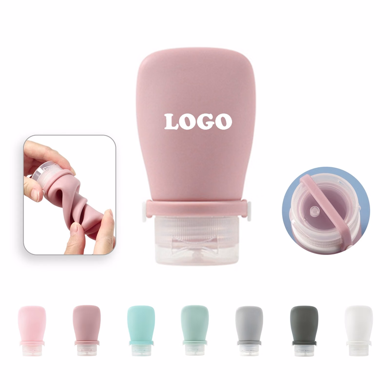 2 Oz. Cosmetic Lotion Silicone Storage Bottle