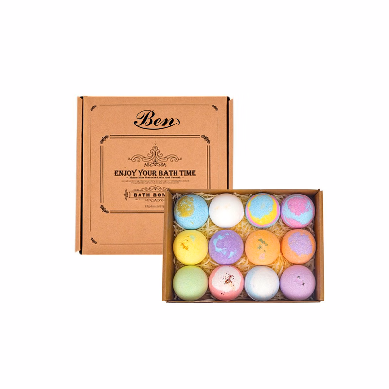 Bath Salt Balls Gift Box