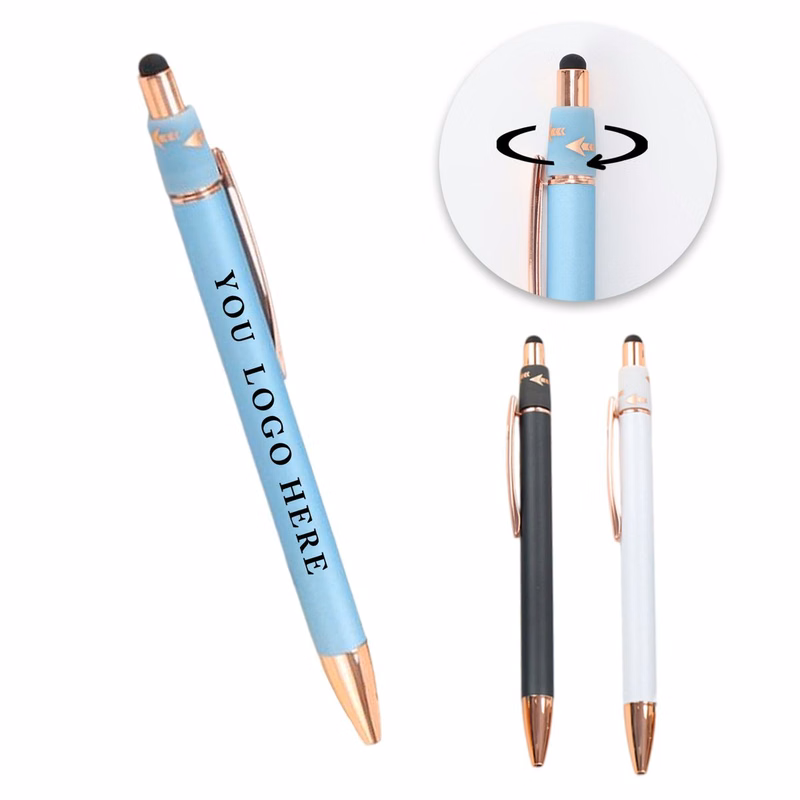 MOQ50 Metal Fidget Spinner Pen Creative Writing Tool