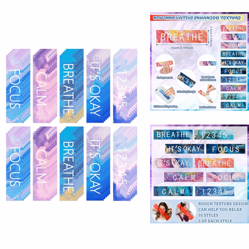 Calm Sticker Anxiety Sensory Strip