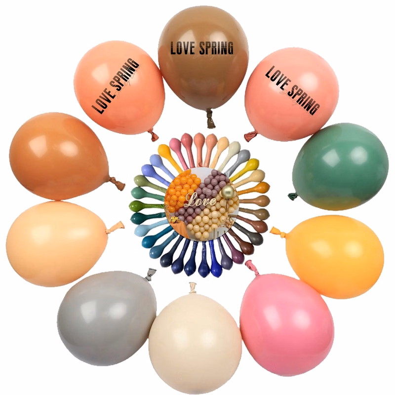 10" Multicolor Latex Balloon