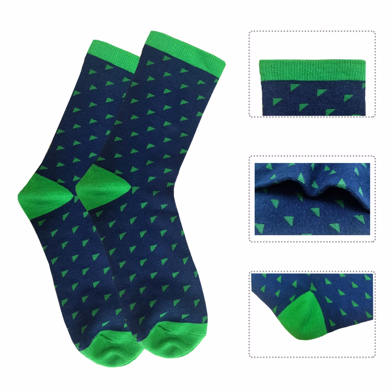 Custom Cotton Knit PrintCrew Sock