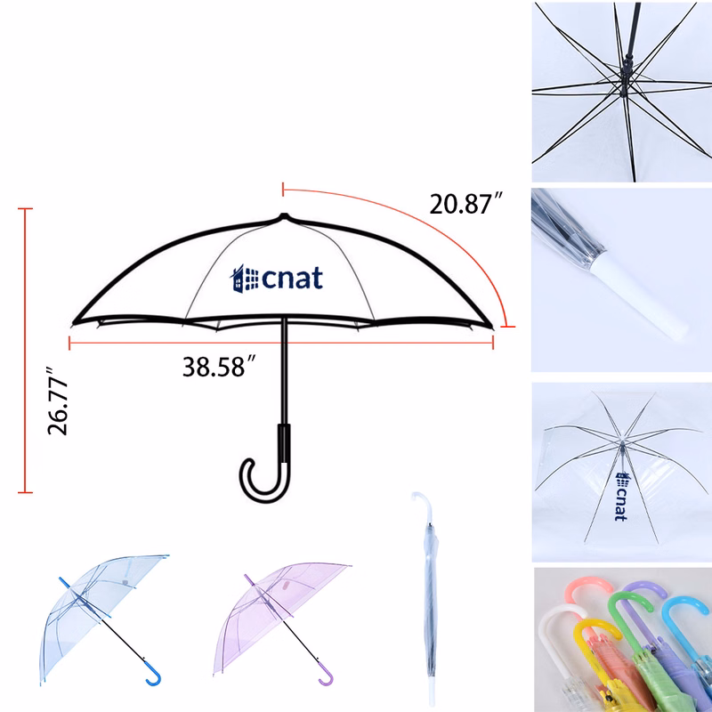 Clear Umbrellas for Rain Adult