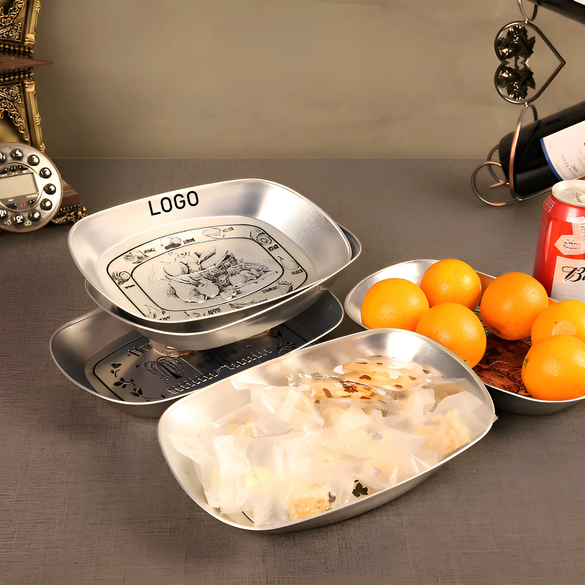 Iron Fruit Plate 1