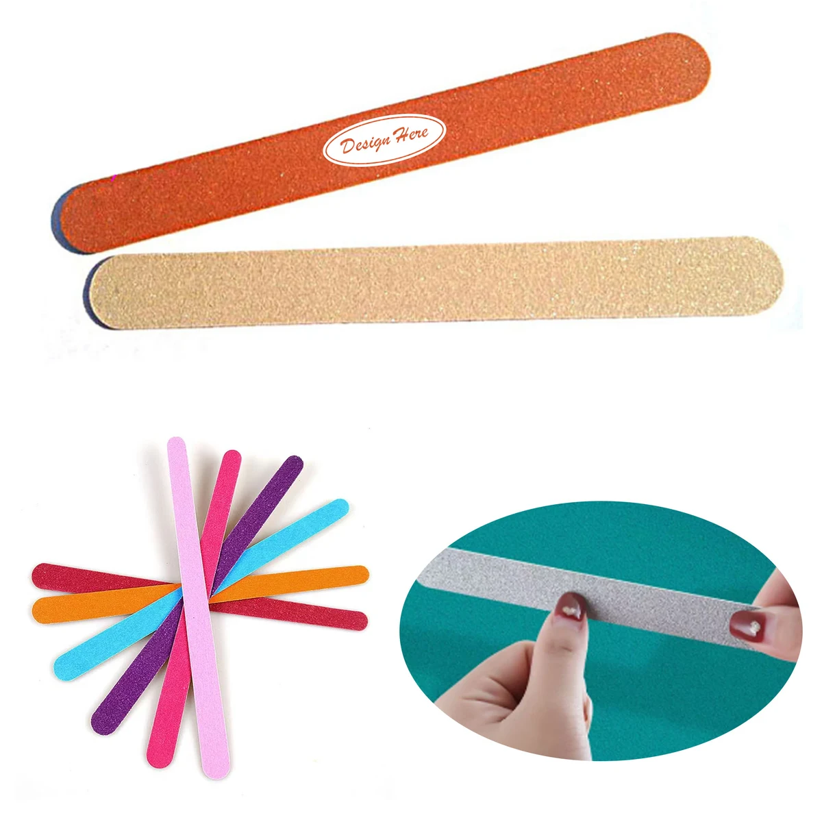 EVA Material Nail File for Gentle and Effective Nail Care 1
