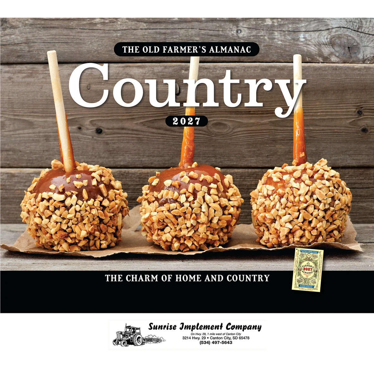 The Old Farmer's Almanac® Country: 2027 Stapled 1