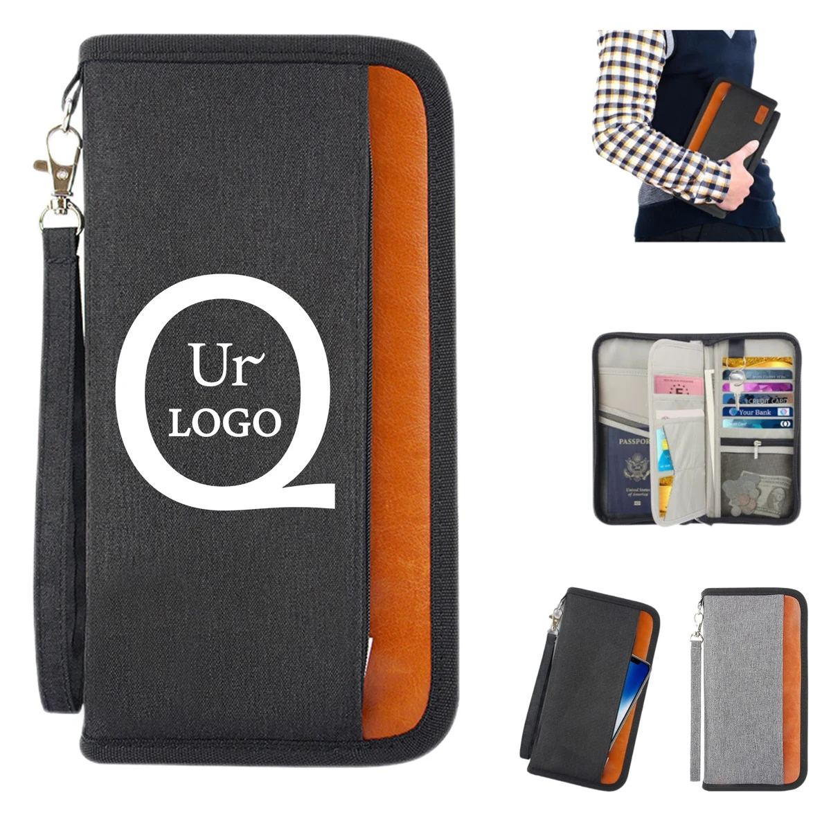 Passport Credit Card Storage Wallet Pouch 1