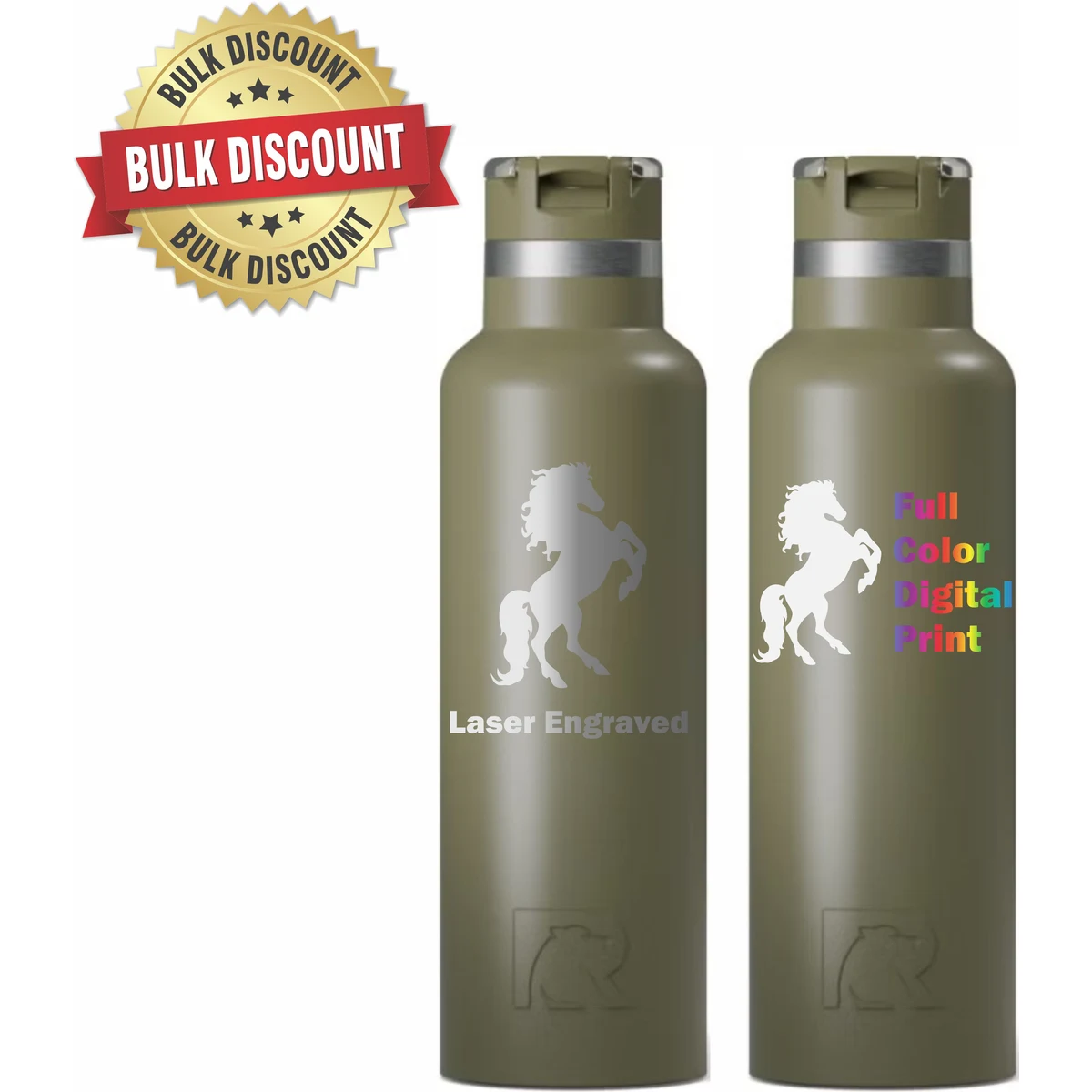 Exclusive *** RTIC 20 Oz. Journey Bottle, custom water bottle with logo imprint 1