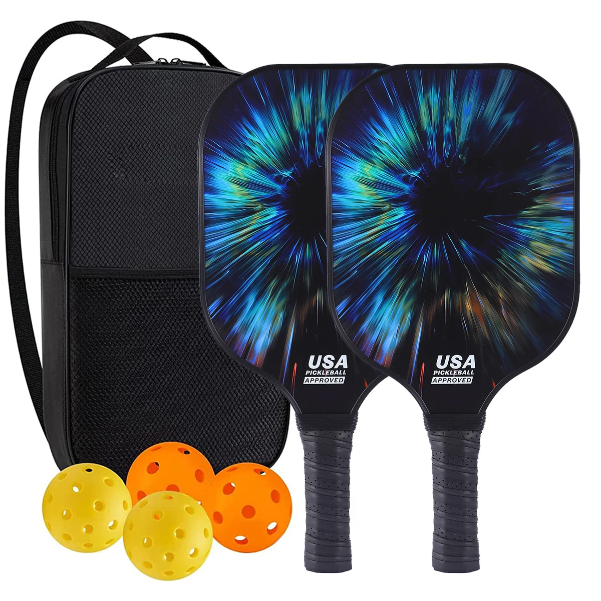 Glass Fiber Pickleball Set For Kids w/ Carrying bag 1