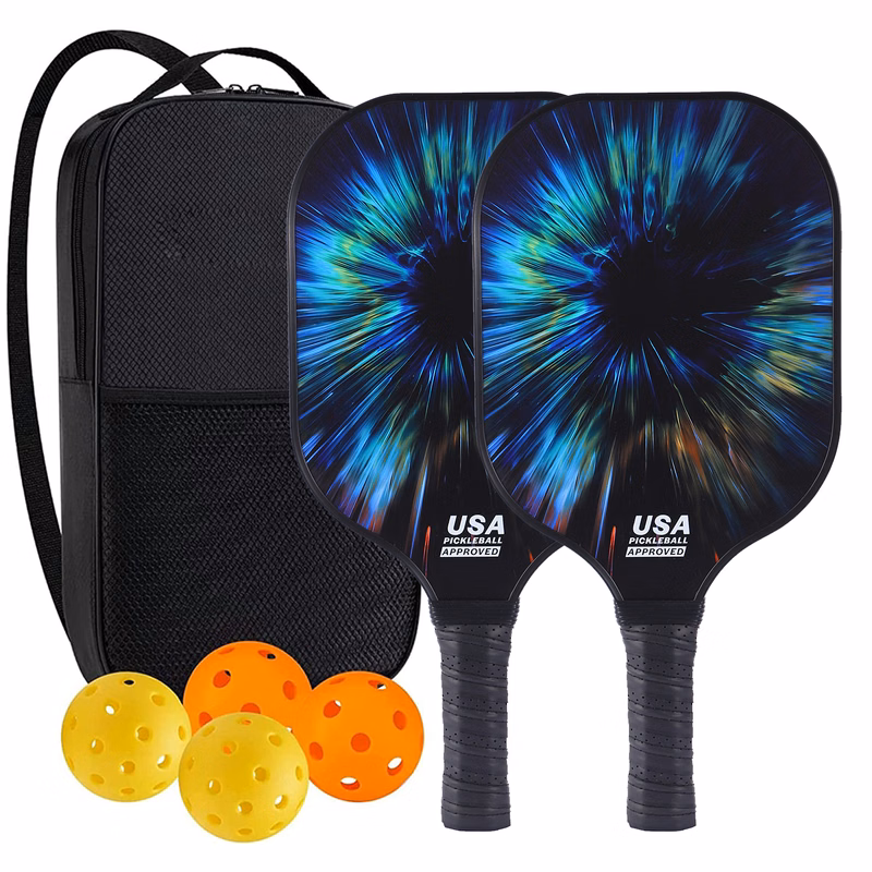 Glass Fiber Pickleball Set For Kids w/ Carrying bag
