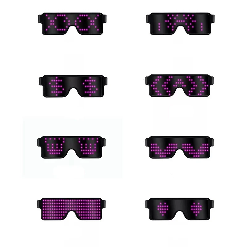 Flashing Party LED sunglasses 1