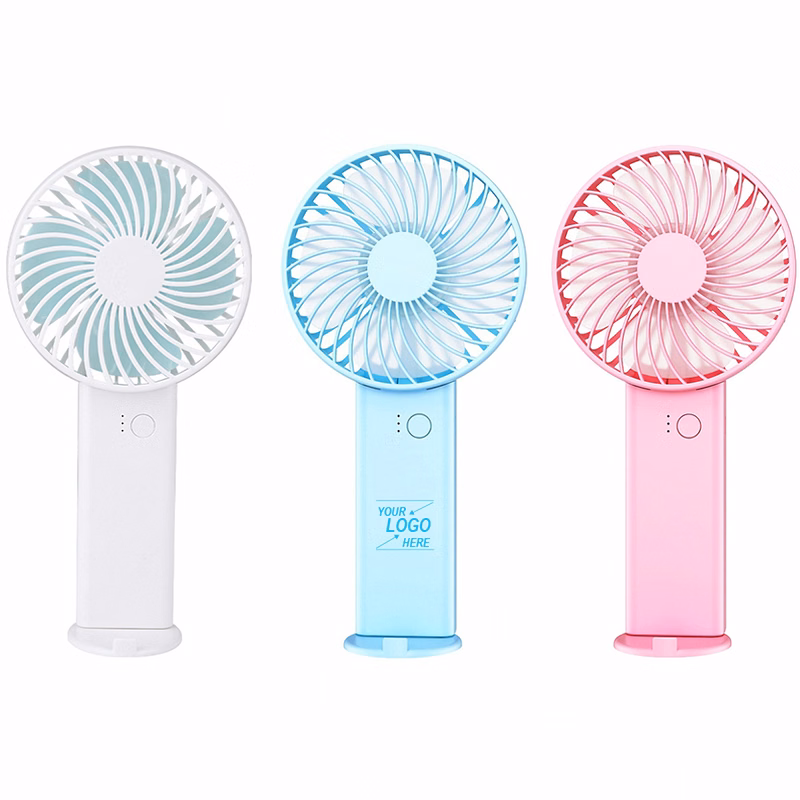 USB Rechargeable Portable Fan with Phone Stand