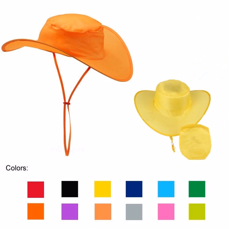 Folding Cowboy Hat With Pouch