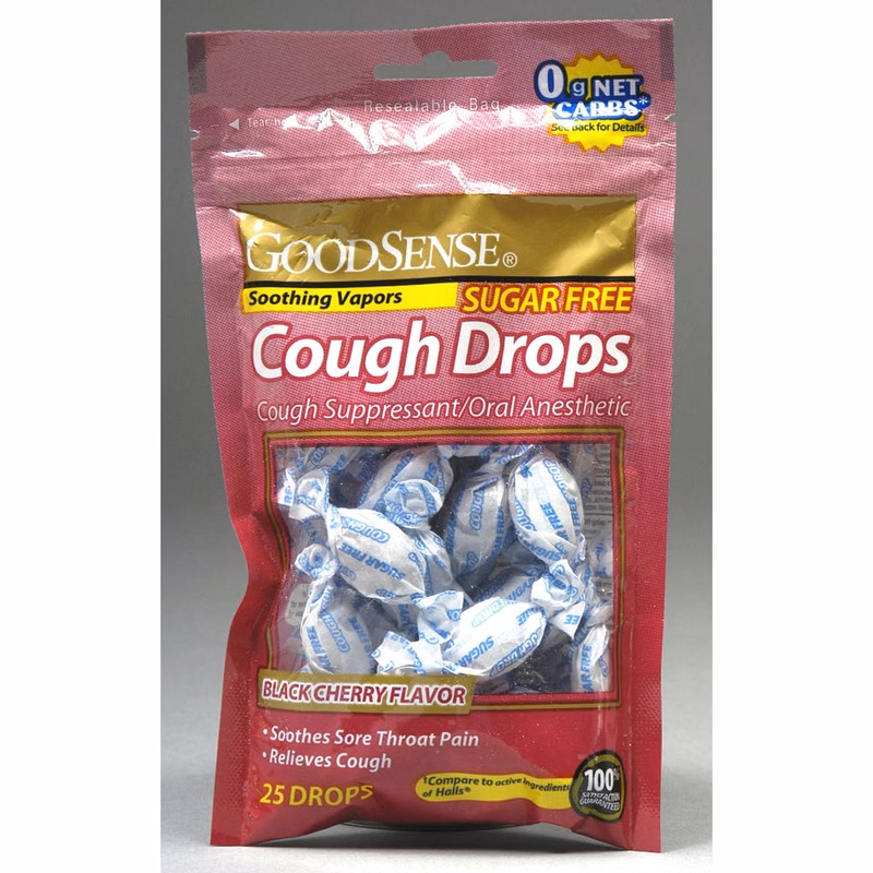 Cough Drops - 25 Count Honey Lemon Sugarless