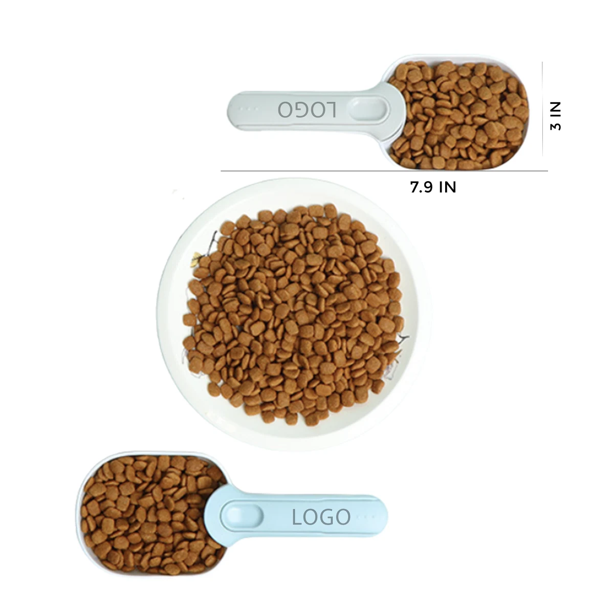 MOQ 10 PCS Durable Pet Cup Scoop 1